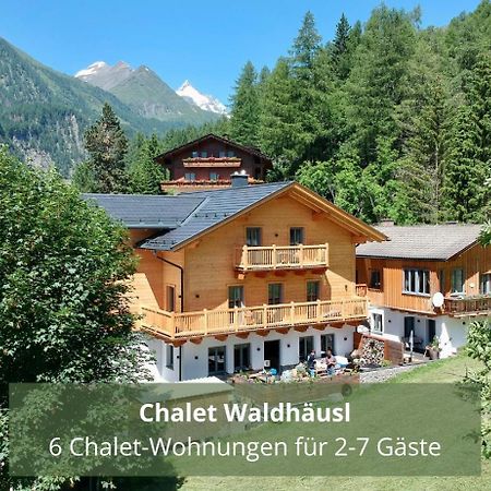Chalet Waldhaeusl Luxurioese Ferienwohnungen Mit Sauna & Whirlpool, Kamin, Balkon Oder Terrasse Mit Bergblick Heiligenblut Luaran gambar