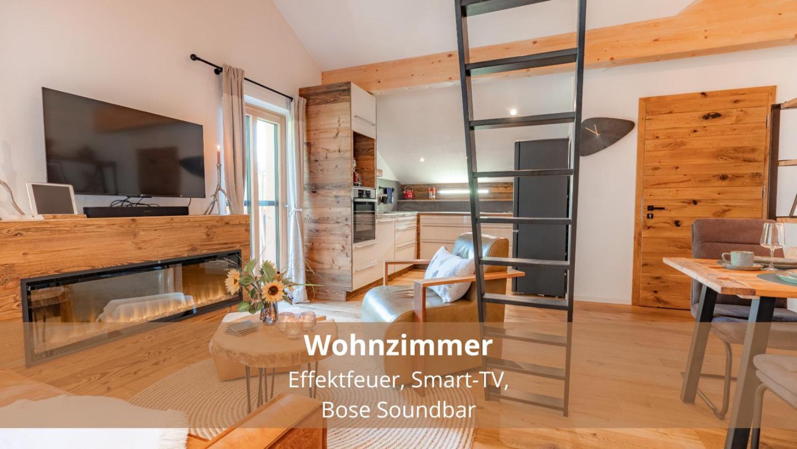 Chalet Waldhaeusl Luxurioese Ferienwohnungen Mit Sauna & Whirlpool, Kamin, Balkon Oder Terrasse Mit Bergblick Heiligenblut Luaran gambar