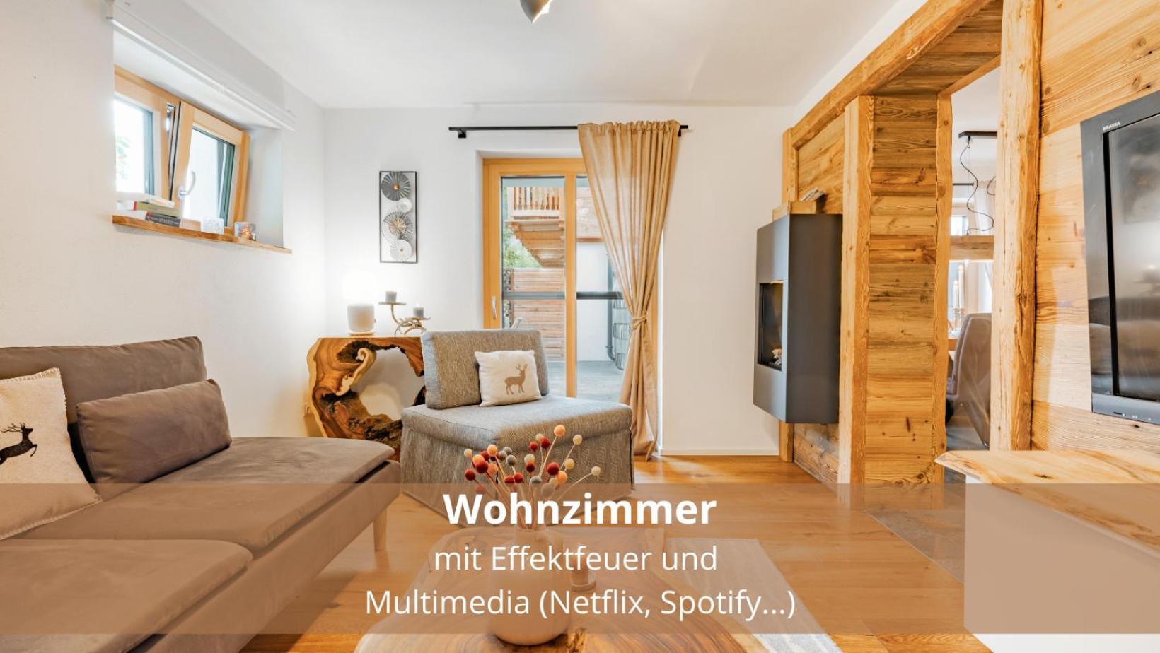 Chalet Waldhaeusl Luxurioese Ferienwohnungen Mit Sauna & Whirlpool, Kamin, Balkon Oder Terrasse Mit Bergblick Heiligenblut Luaran gambar